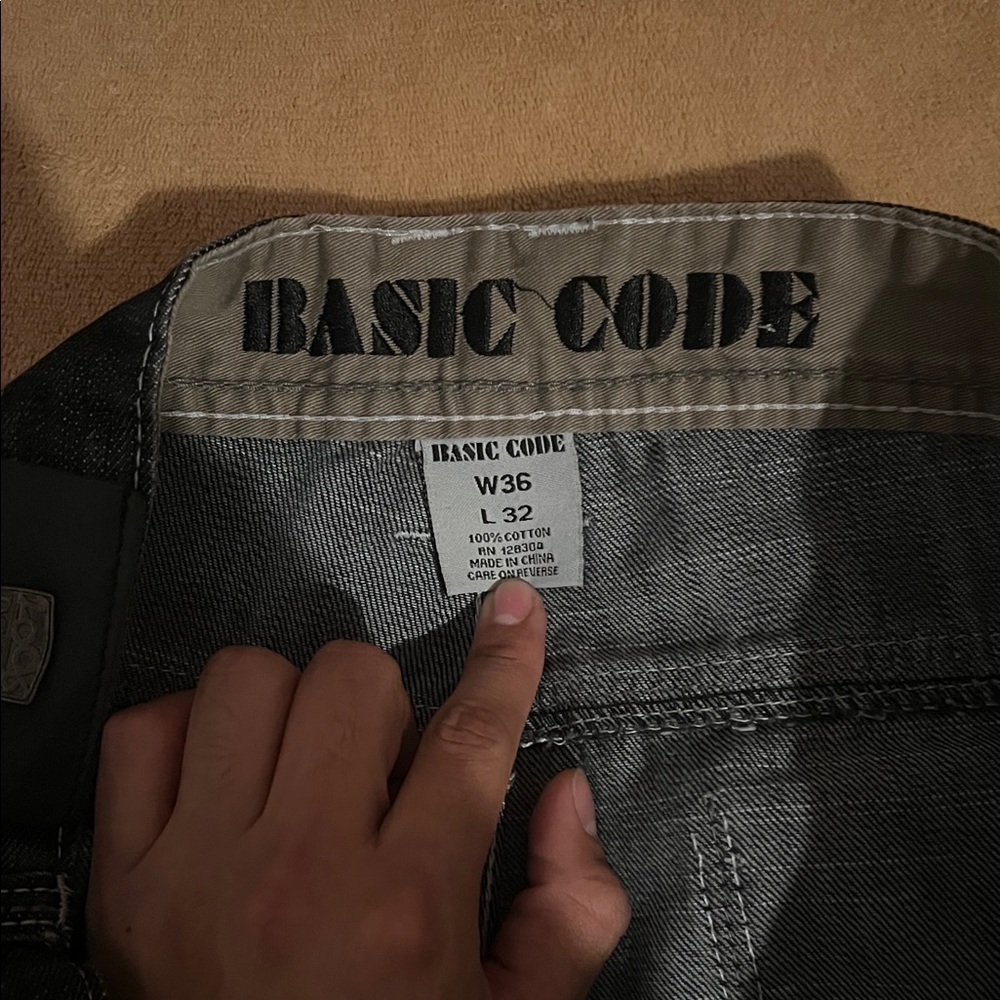 Men's relaxed jeans/ basic code - Picture 2 of 7